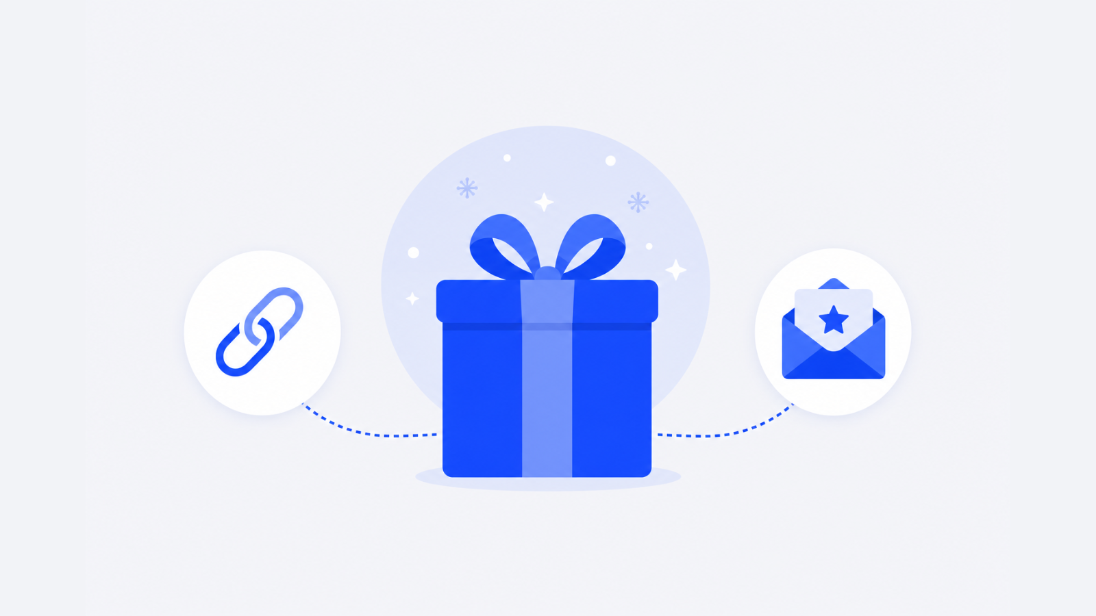 Reward link or email delivery for a holiday program