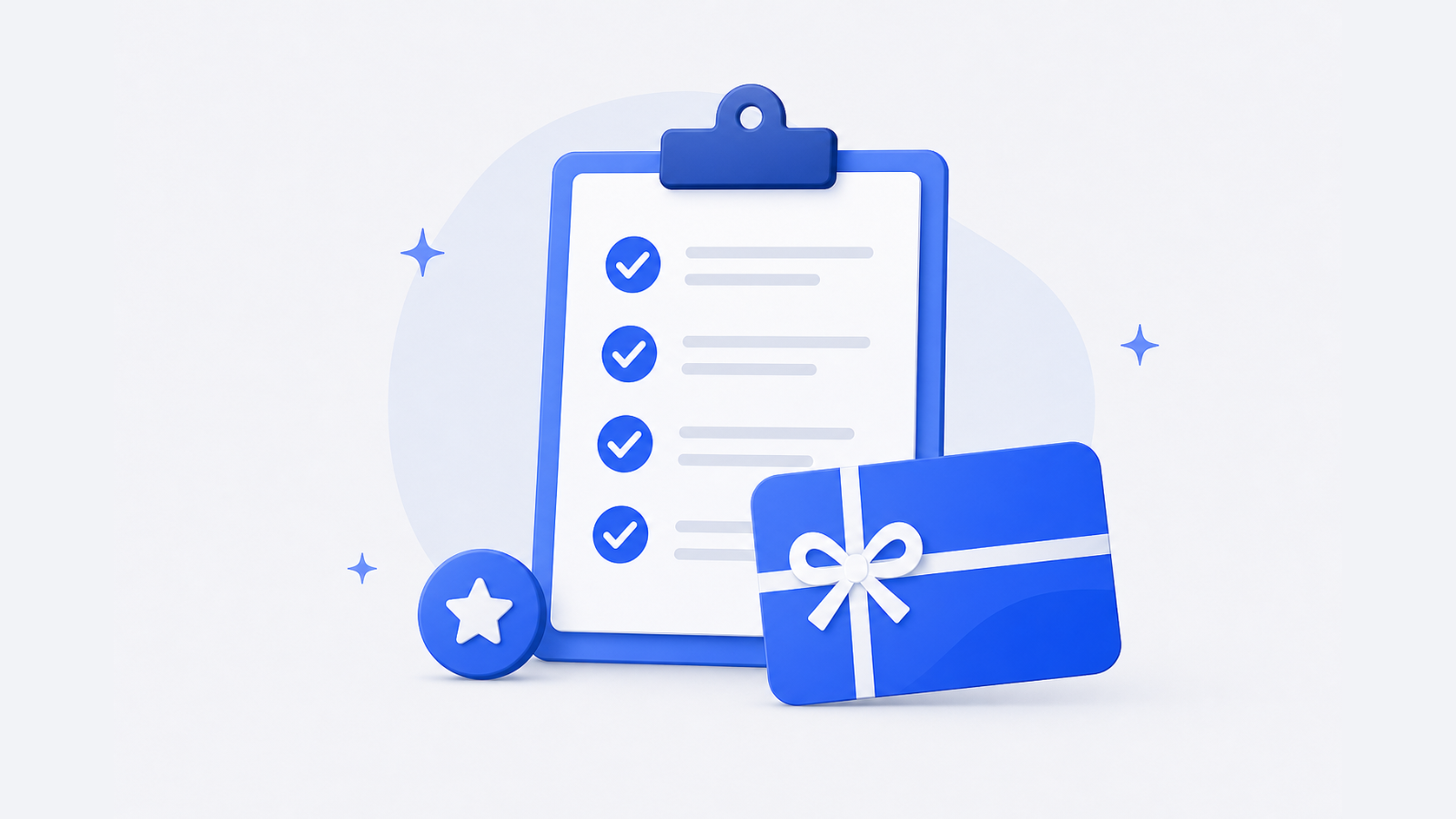 Employee recognition checklist for holiday gift cards