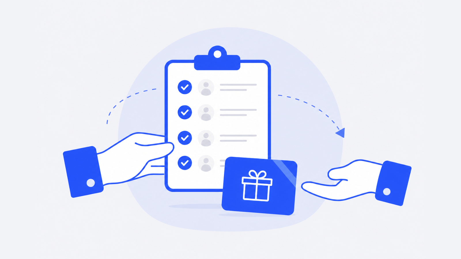 Hand off an approved holiday gift card roster without redemption links