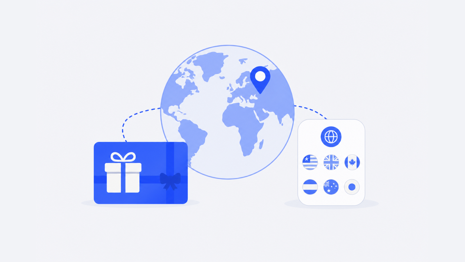 When to collect recipient country information for international gift cards
