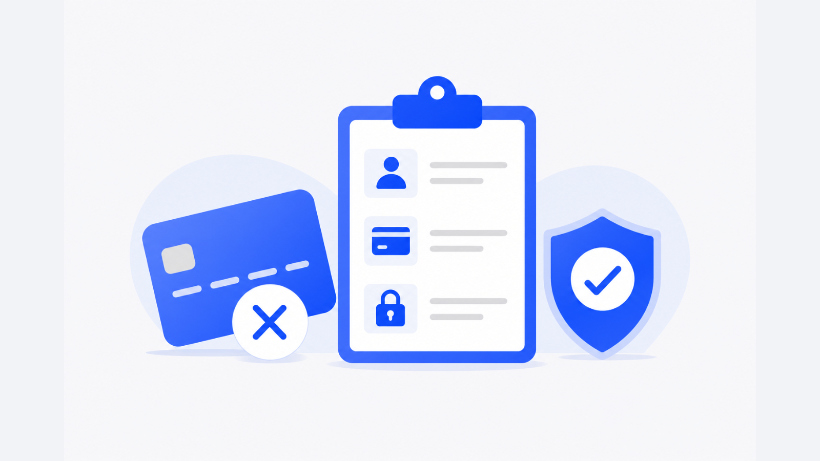 What should a holiday rewards team check after a declined credit card deposit before retrying?