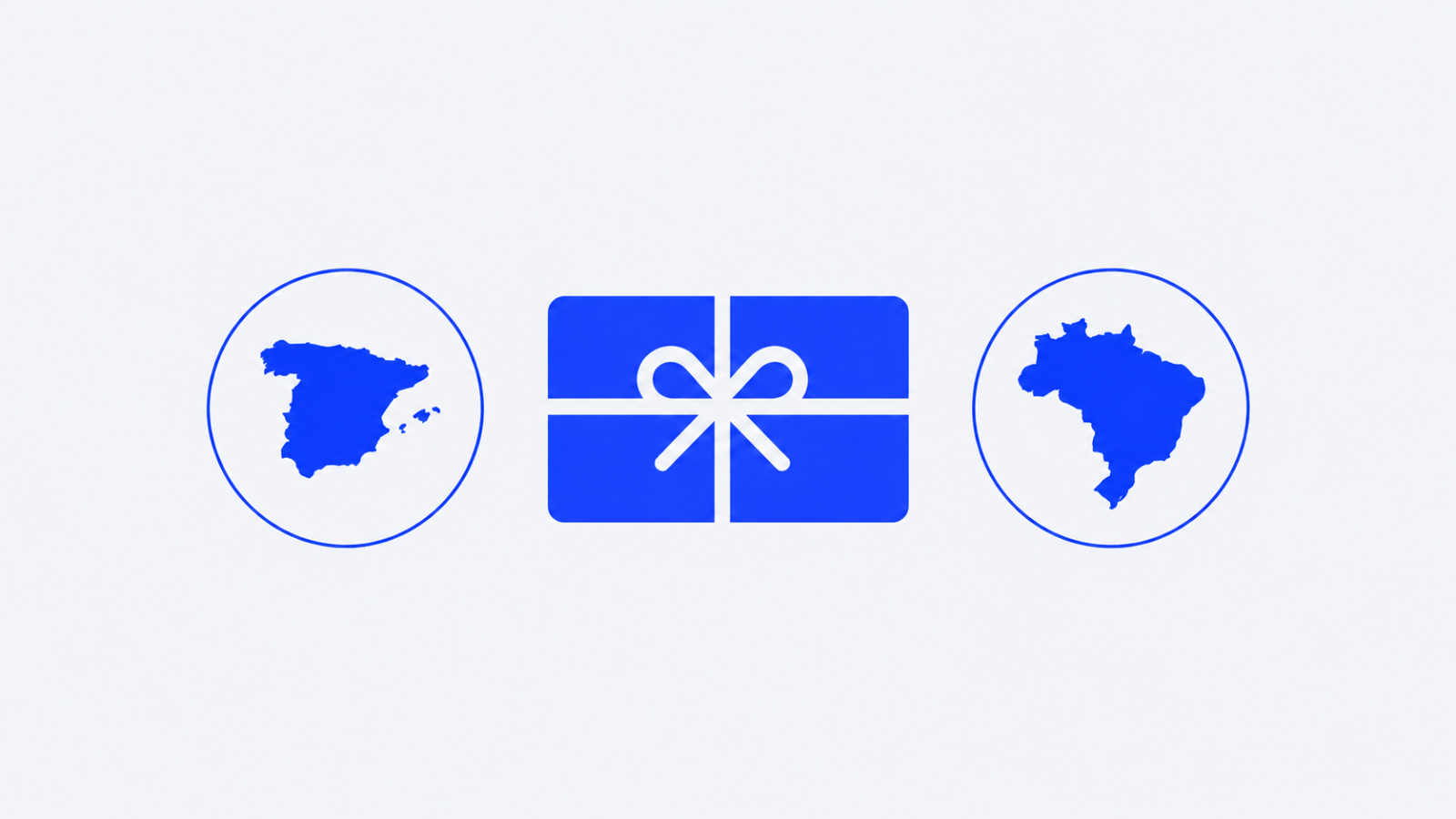 How should international teams test a single-brand holiday gift card shortlist across Spain and Brazil?