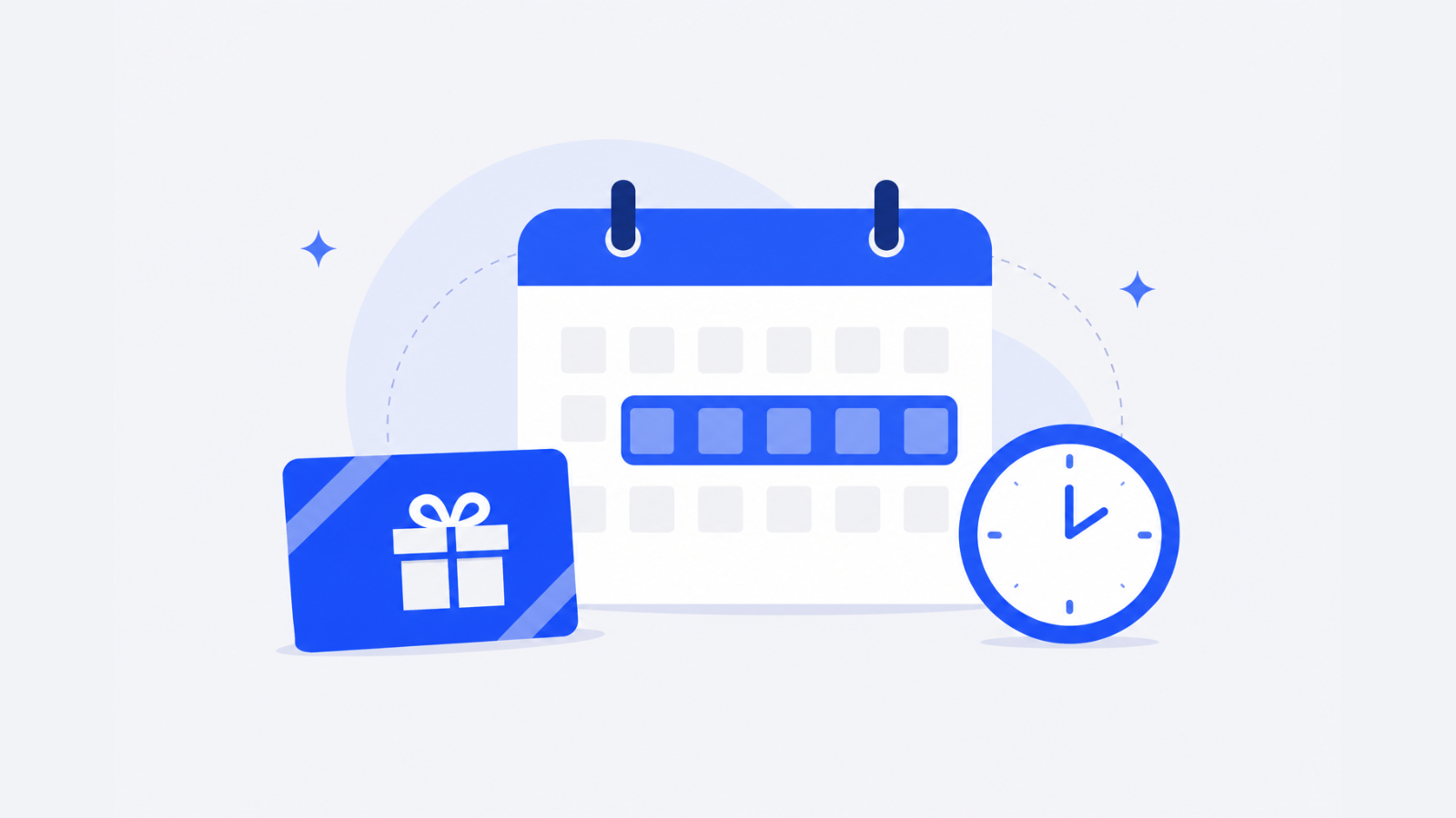 Choosing a redemption window for bulk holiday gift cards